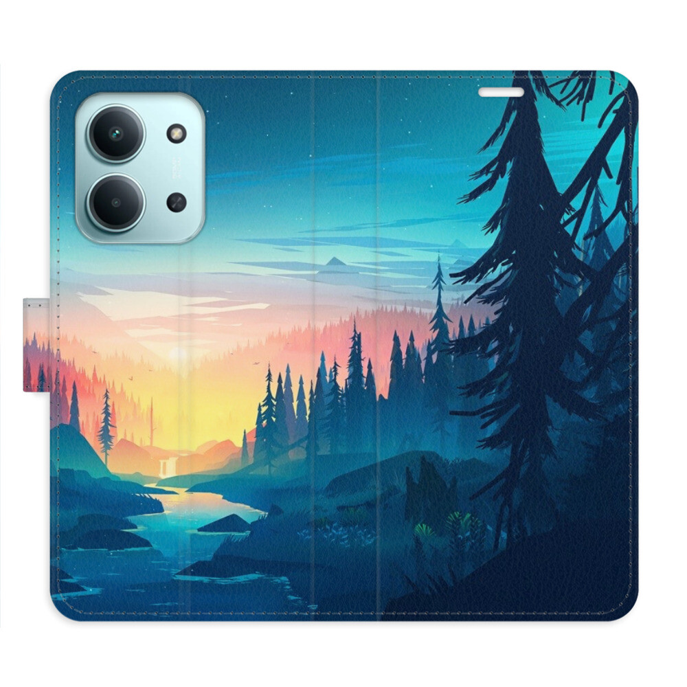 Flipové puzdro iSaprio - Magical Landscape - Xiaomi Redmi 15C