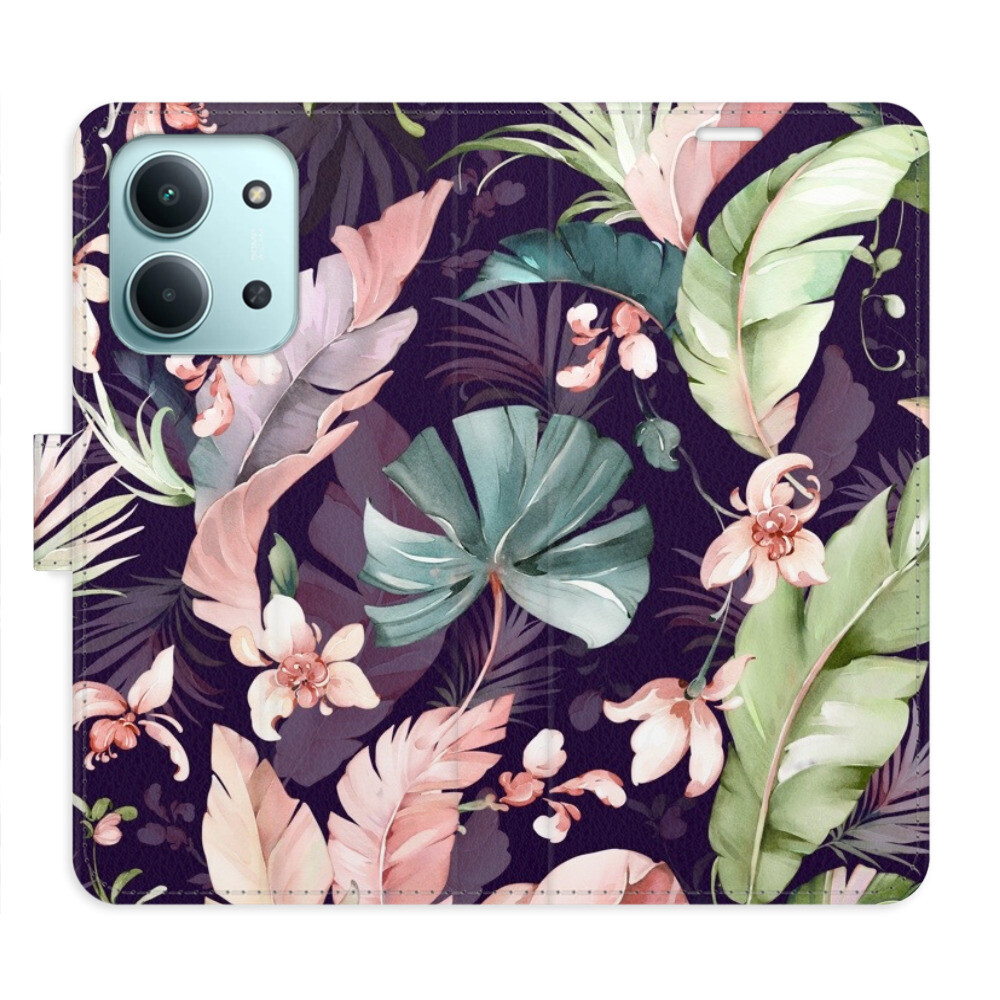 Flipové puzdro iSaprio - Flower Pattern 08 - Xiaomi Redmi 15C