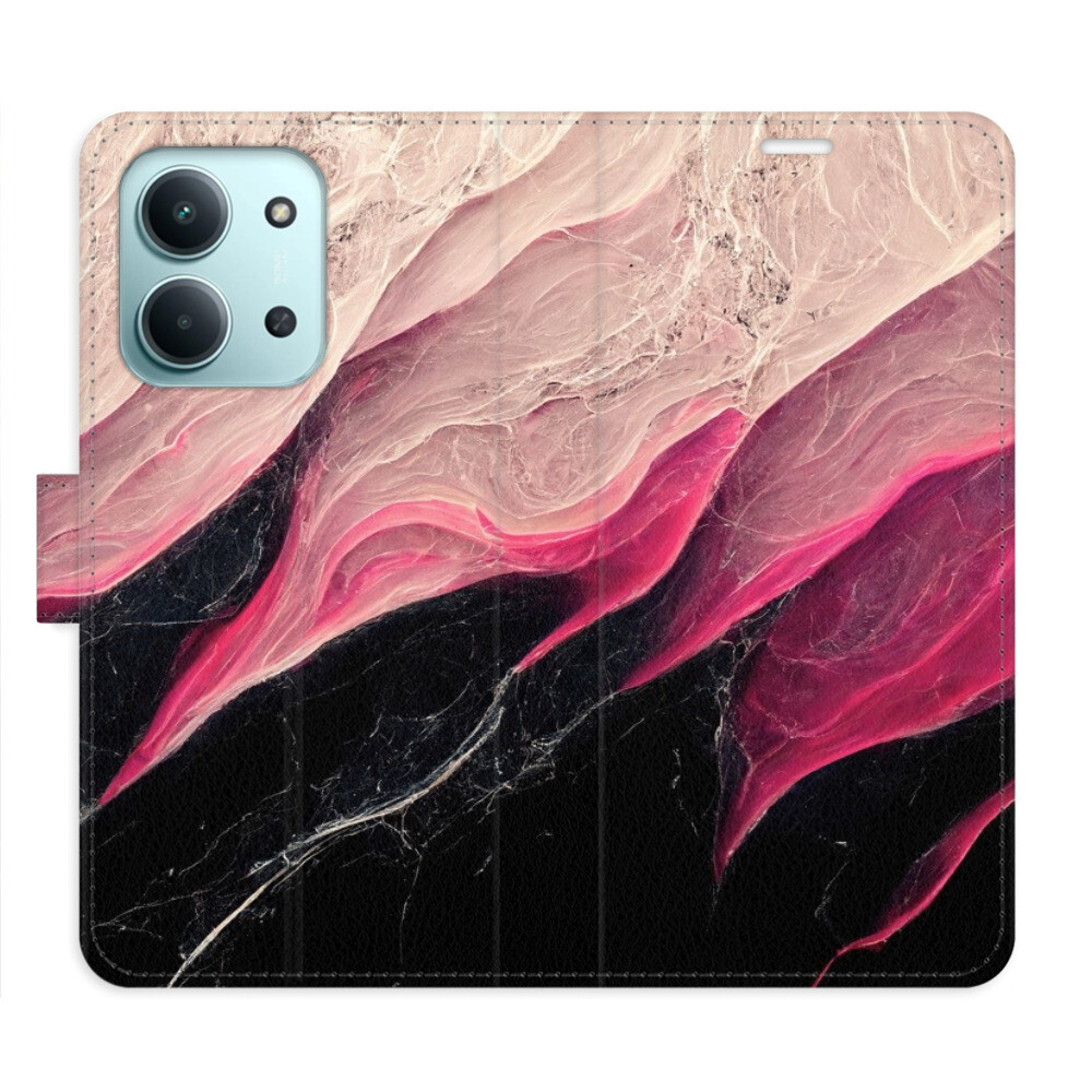 Flipové puzdro iSaprio - BlackPink Marble - Xiaomi Redmi 15C