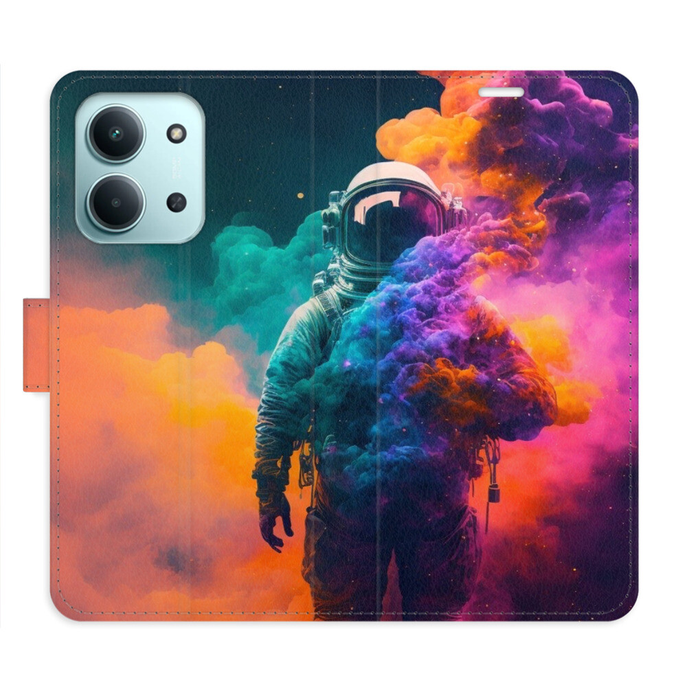 Flipové puzdro iSaprio - Astronaut in Colours 02 - Xiaomi Redmi 15C