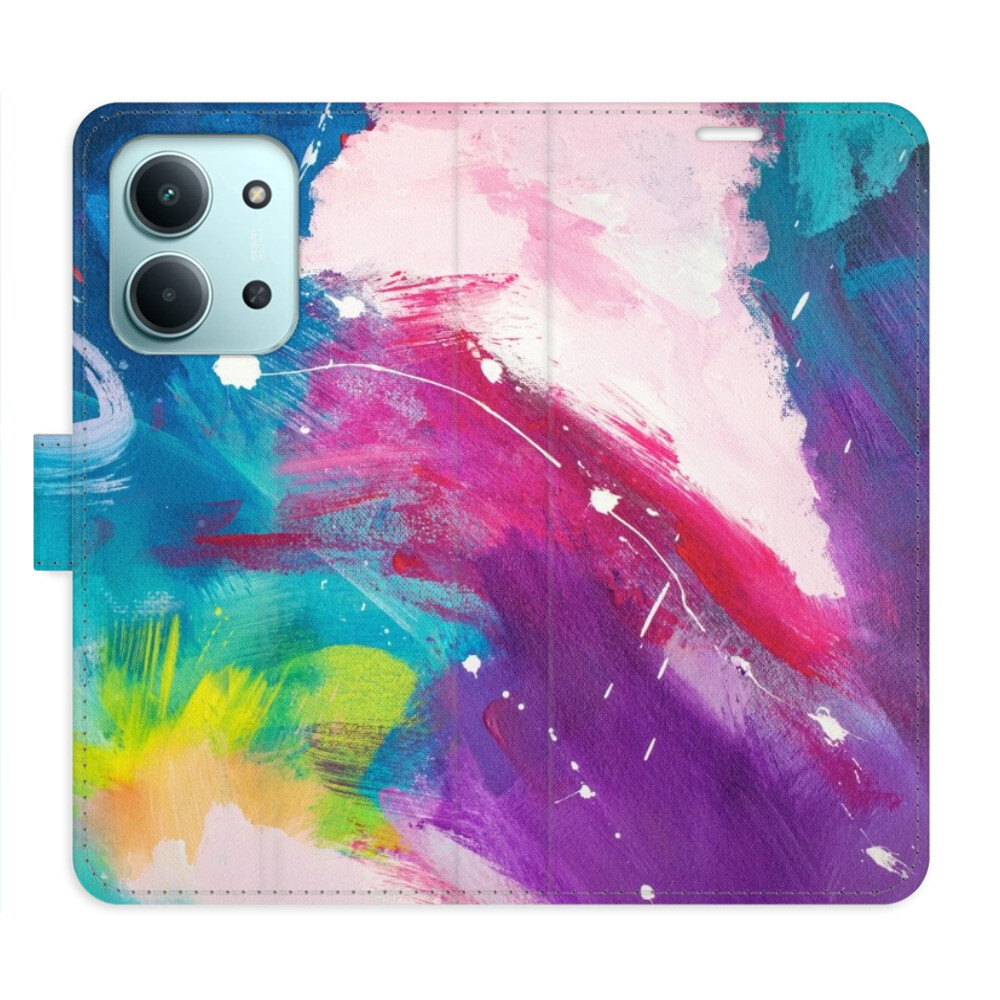 Flipové puzdro iSaprio - Abstract Paint 05 - Xiaomi Redmi 15C
