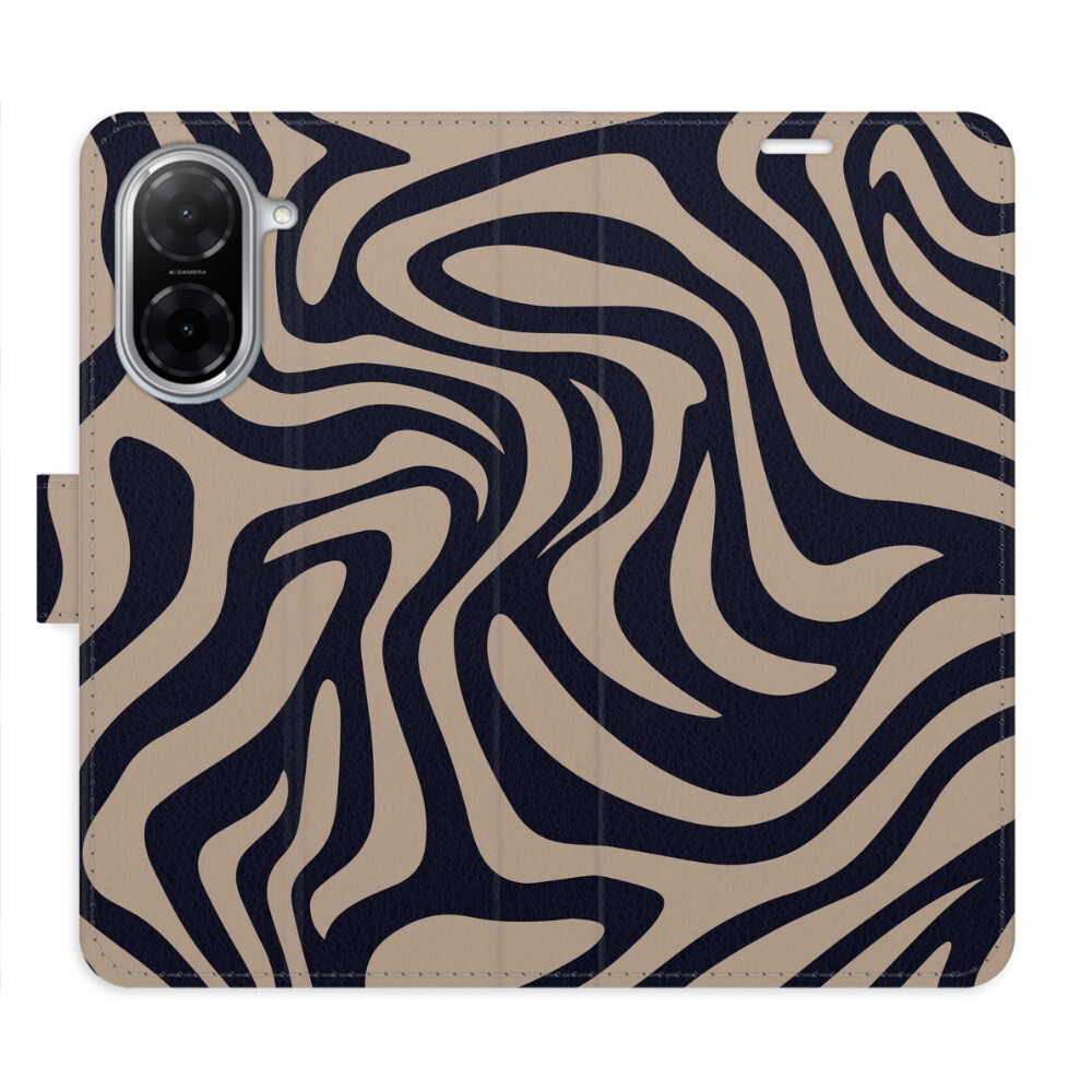 Flipové puzdro iSaprio - Zebra Black 02 - Xiaomi Redmi A5