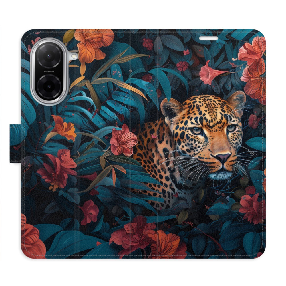 Flipové puzdro iSaprio - Flower Jaguar 02 - Xiaomi Redmi A5