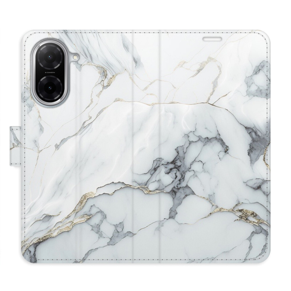 Flipové puzdro iSaprio - SilverMarble 15 - Xiaomi Redmi A5