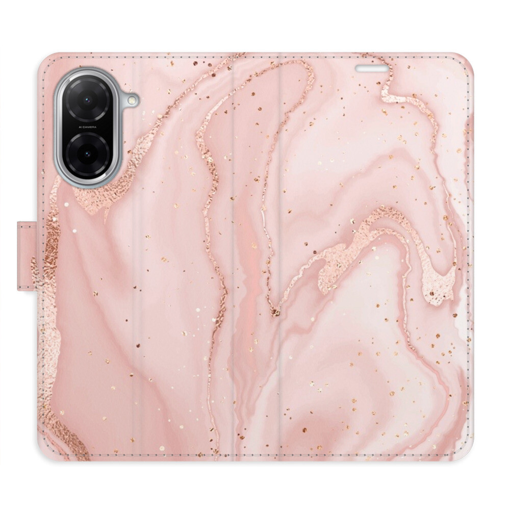 Flipové puzdro iSaprio - RoseGold Marble - Xiaomi Redmi A5