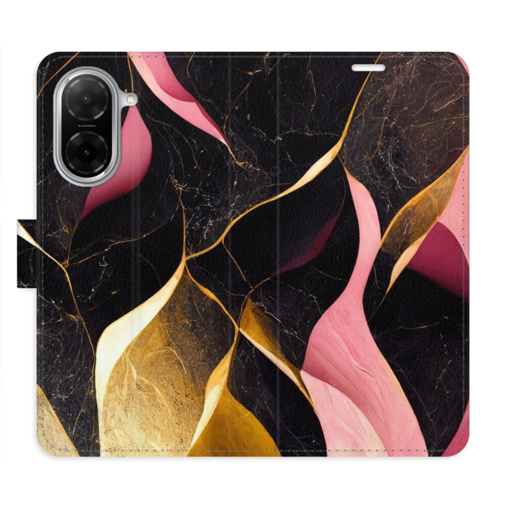 Flipové puzdro iSaprio - Gold Pink Marble 02 - Xiaomi Redmi A5