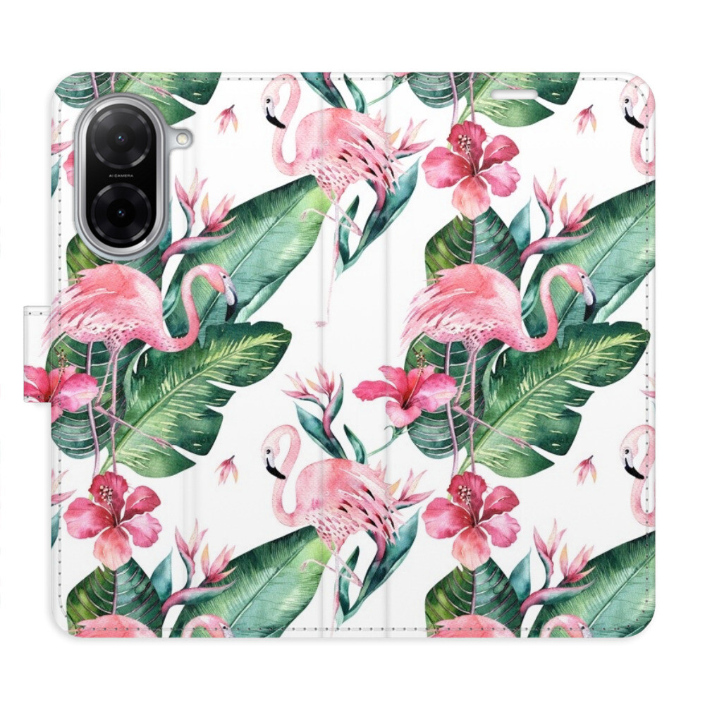 Flipové puzdro iSaprio - Flamingos Pattern - Xiaomi Redmi A5