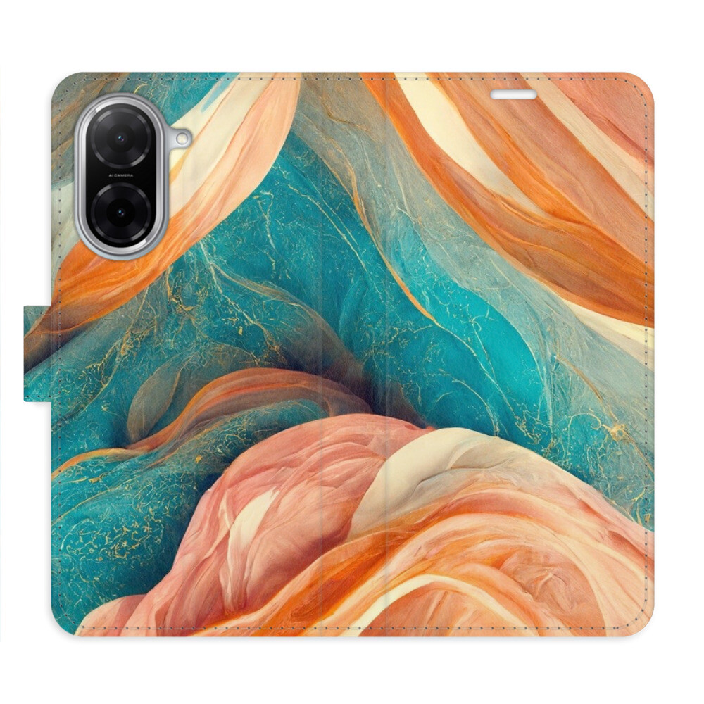 Flipové puzdro iSaprio - Blue and Orange - Xiaomi Redmi A5