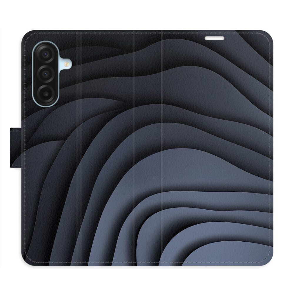 Flipové puzdro iSaprio - Dark Waves - Samsung Galaxy A17 / A17 5G