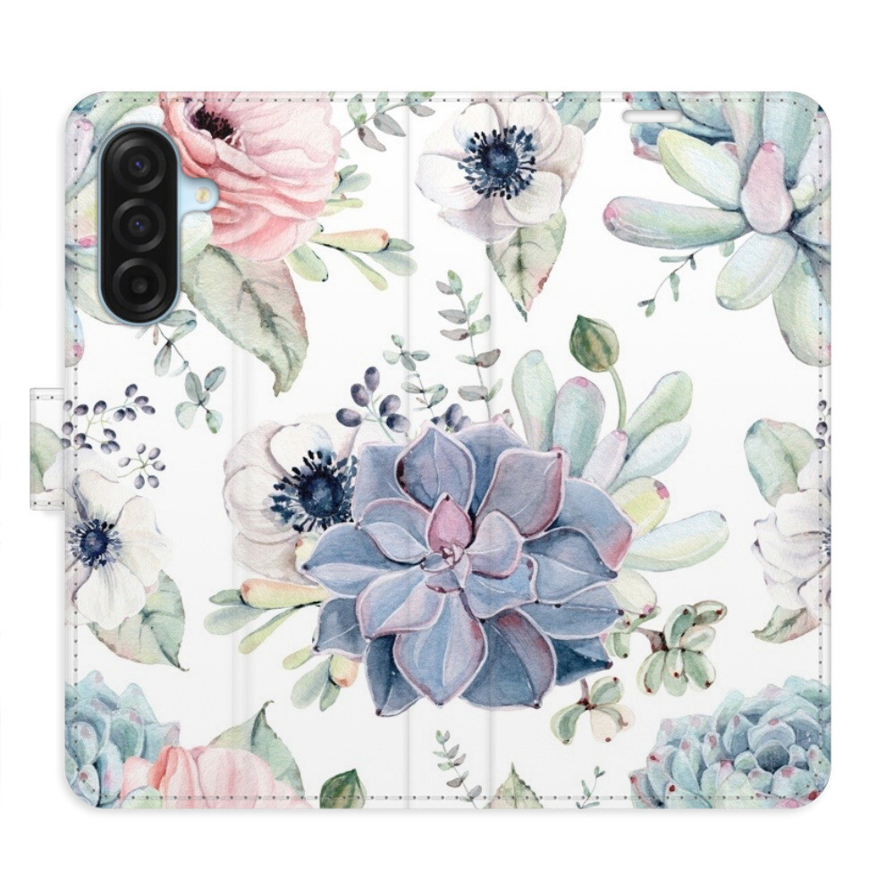 Flipové puzdro iSaprio - Succulents - Samsung Galaxy A17 / A17 5G