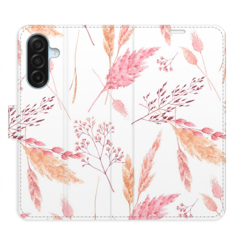 Flipové puzdro iSaprio - Ornamental Flowers - Samsung Galaxy A17 / A17 5G