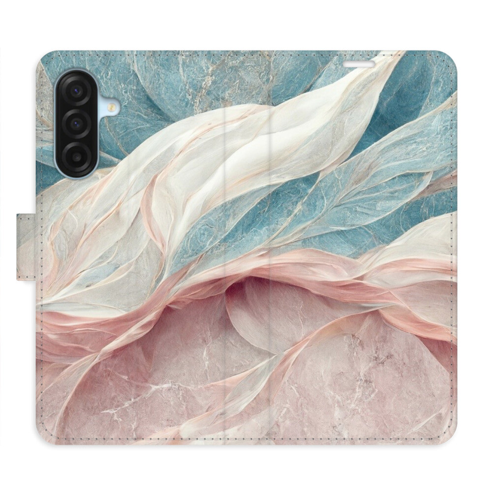 Flipové puzdro iSaprio - Old Leaves 03 - Samsung Galaxy A17 / A17 5G