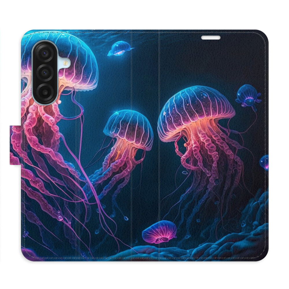 Flipové puzdro iSaprio - Jellyfish - Samsung Galaxy A17 / A17 5G
