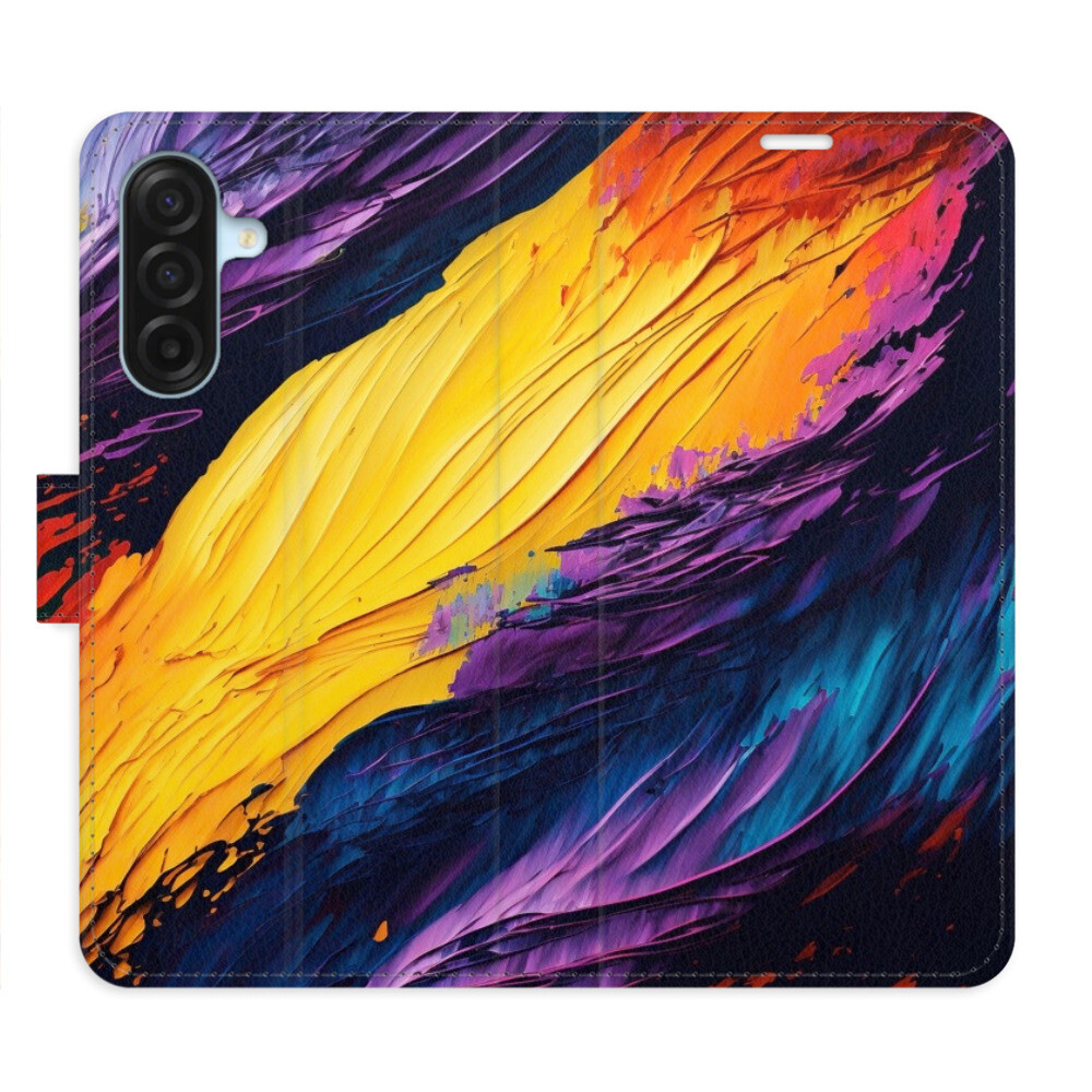 Flipové puzdro iSaprio - Fire Paint - Samsung Galaxy A17 / A17 5G