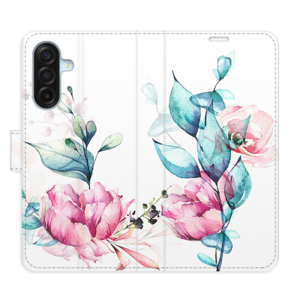 Flipové puzdro iSaprio - Beautiful Flower - Samsung Galaxy A17 / A17 5G