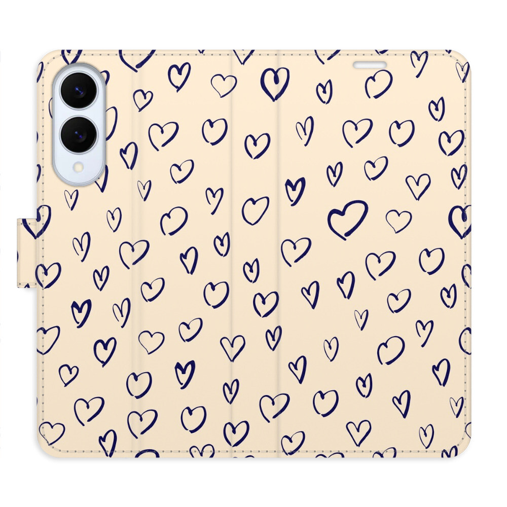 Flipové puzdro iSaprio - Heart Light 02 - Samsung Galaxy S25 Edge