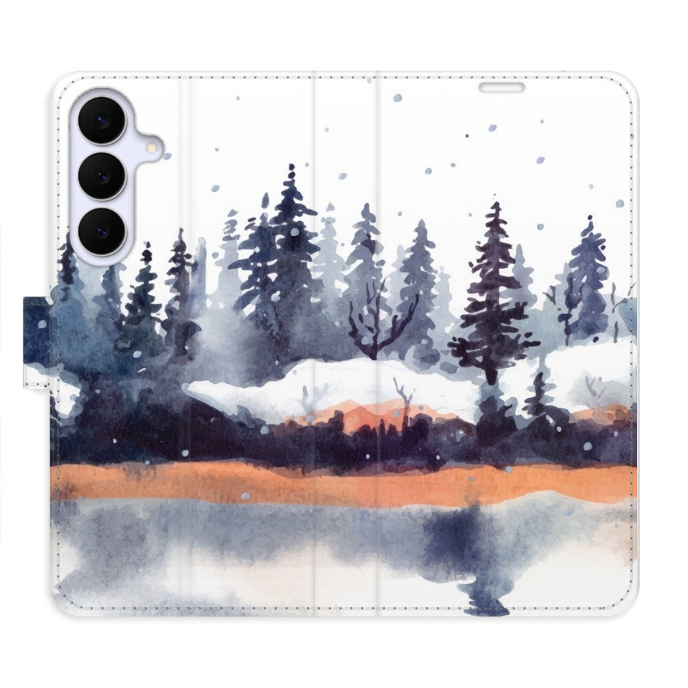 Flipové puzdro iSaprio - Winter 02 - Samsung Galaxy S25 FE