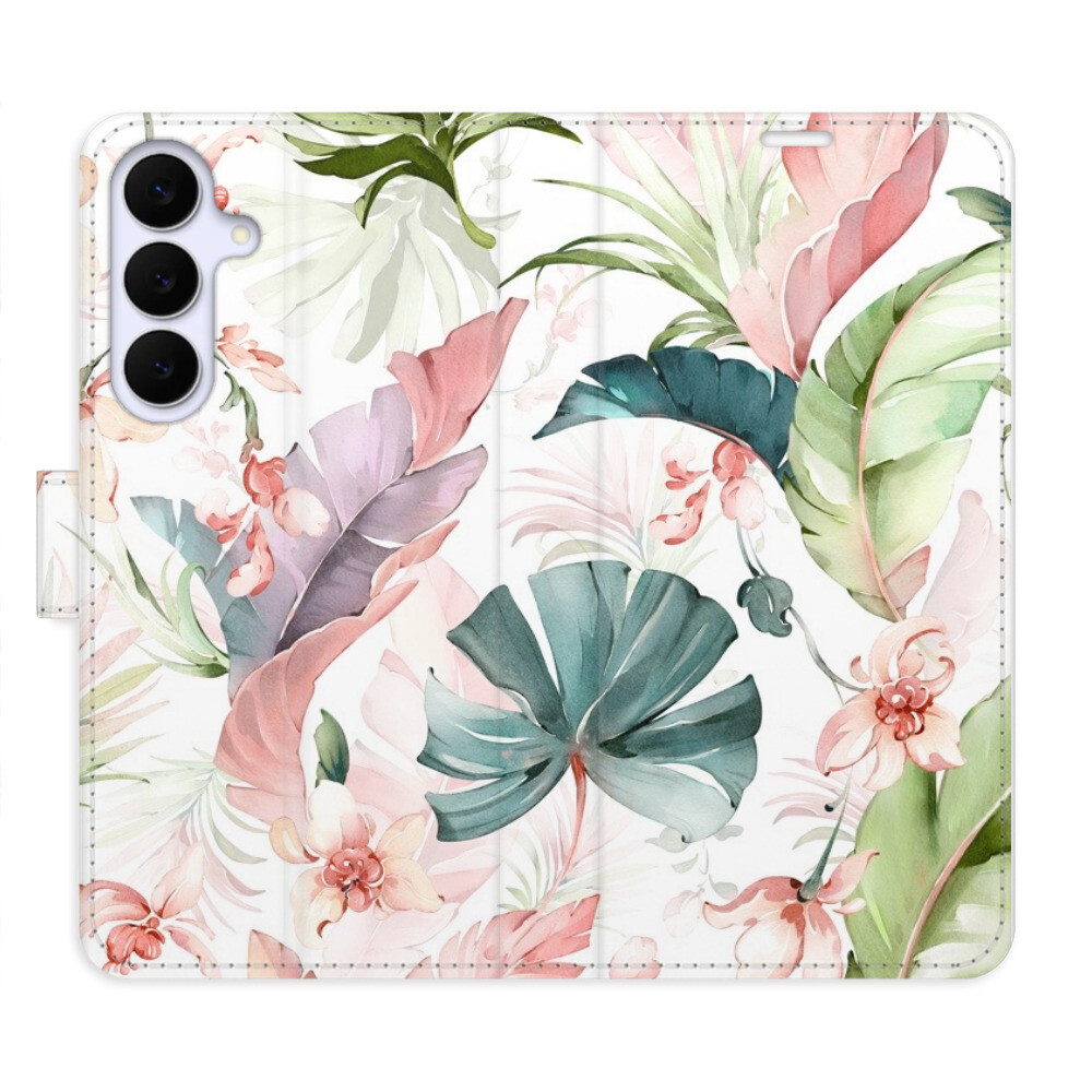 Flipové puzdro iSaprio - Flower Pattern 07 - Samsung Galaxy S25 FE