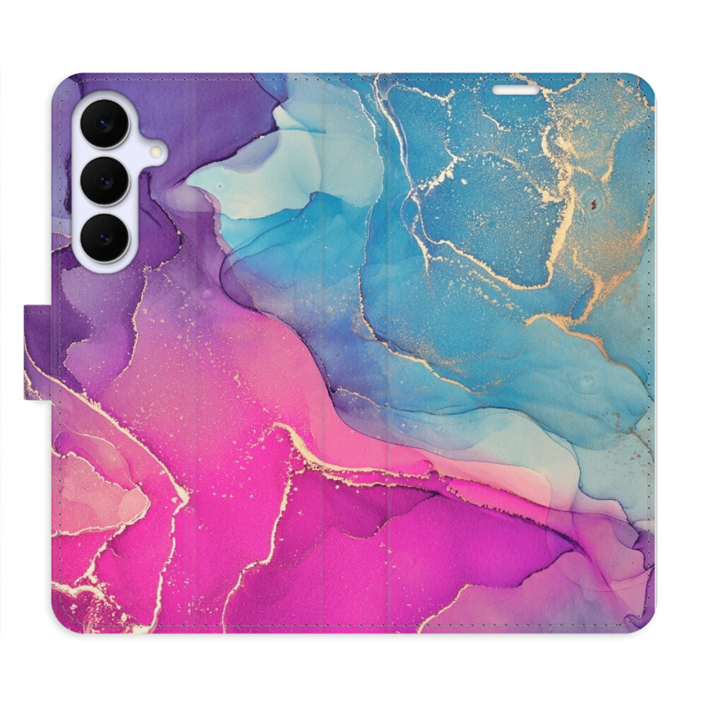 Flipové puzdro iSaprio - Colour Marble 02 - Samsung Galaxy S25 FE