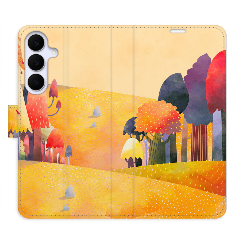 Flipové puzdro iSaprio - Autumn Forest - Samsung Galaxy S25 FE