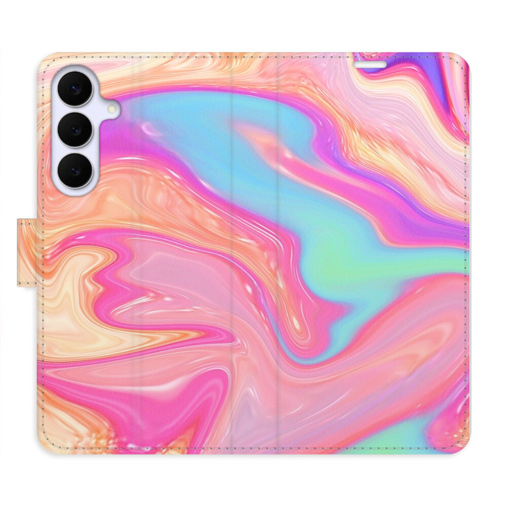 Flipové puzdro iSaprio - Abstract Paint 07 - Samsung Galaxy S25 FE