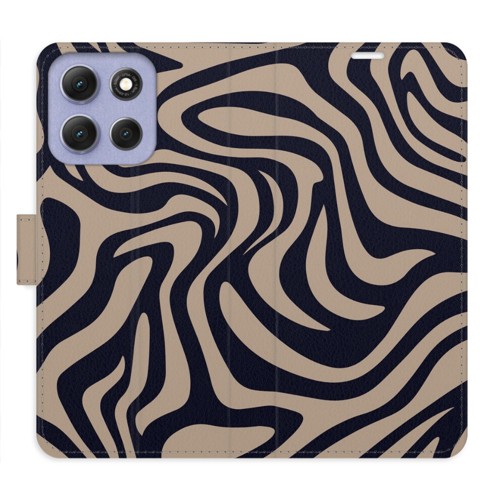 Flipové puzdro iSaprio - Zebra Black 02 - Motorola Moto G86 5G