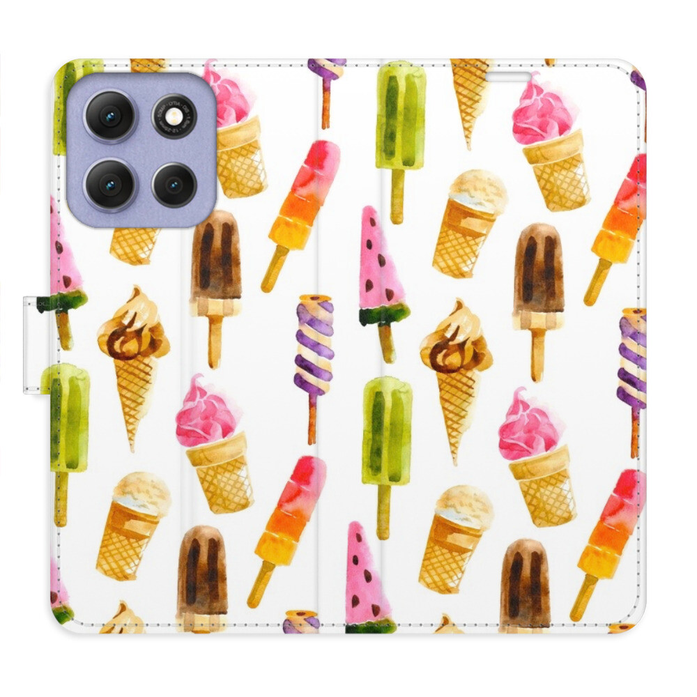 Flipové puzdro iSaprio - Ice Cream Pattern - Motorola Moto G86 5G