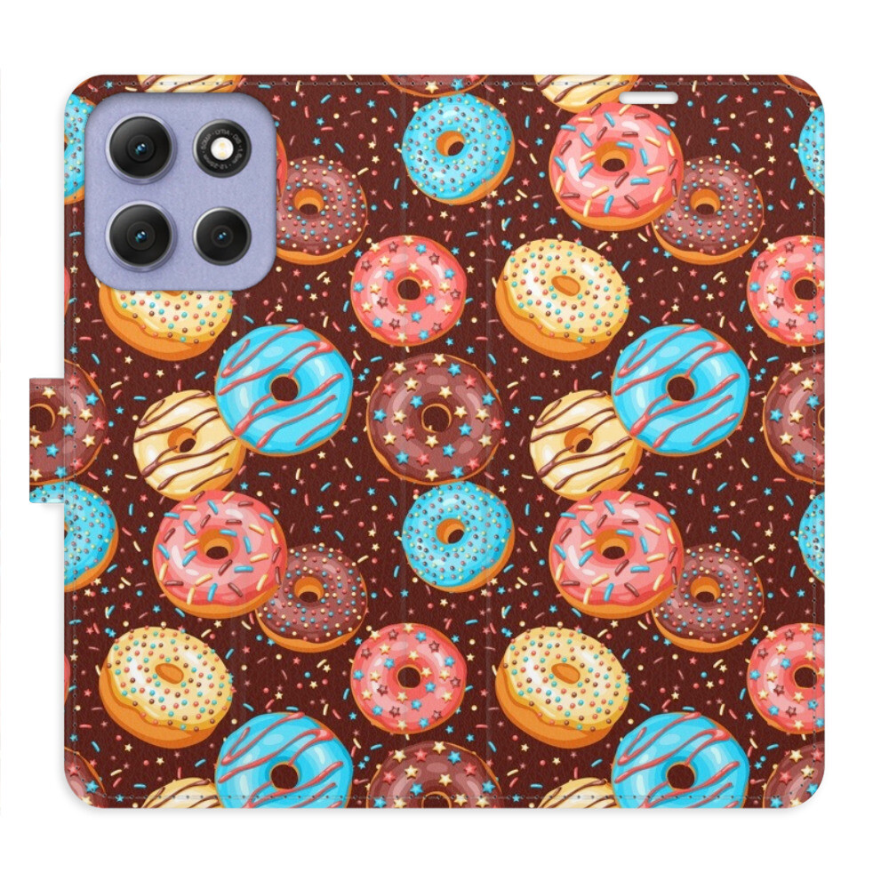 Flipové puzdro iSaprio - Donuts Pattern - Motorola Moto G86 5G