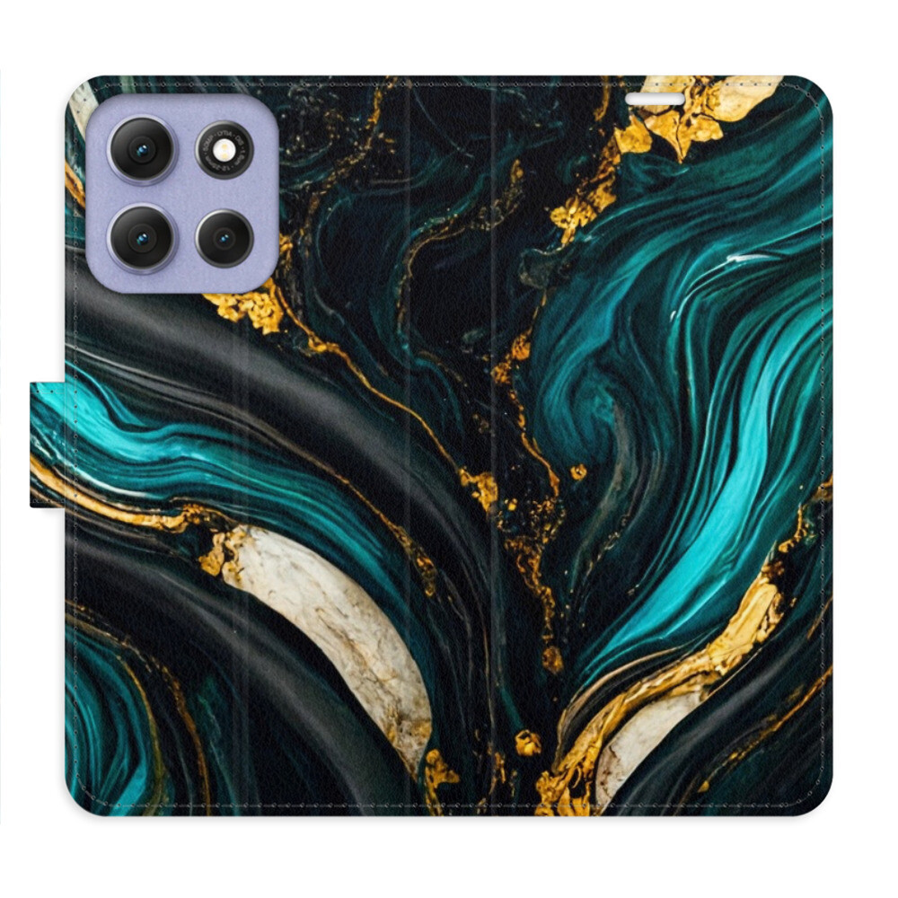 Flipové puzdro iSaprio - Dark Paint - Motorola Moto G86 5G