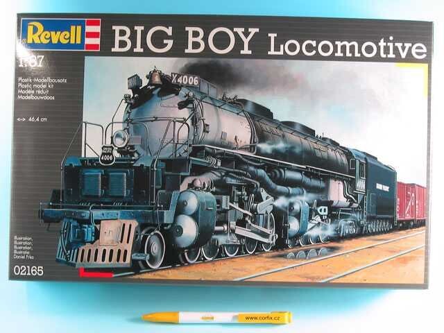 Revell Plastic ModelKit lokomotíva 02165 - Big Boy Locomotive (1:87)