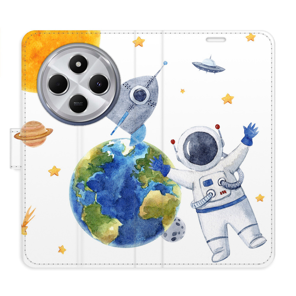 Flipové puzdro iSaprio - Space 06 - Xiaomi Redmi 14C / Poco C75