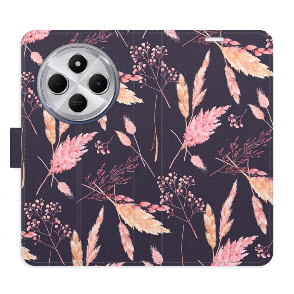 Flipové puzdro iSaprio - Ornamental Flowers 02 - Xiaomi Redmi 14C / Poco C75