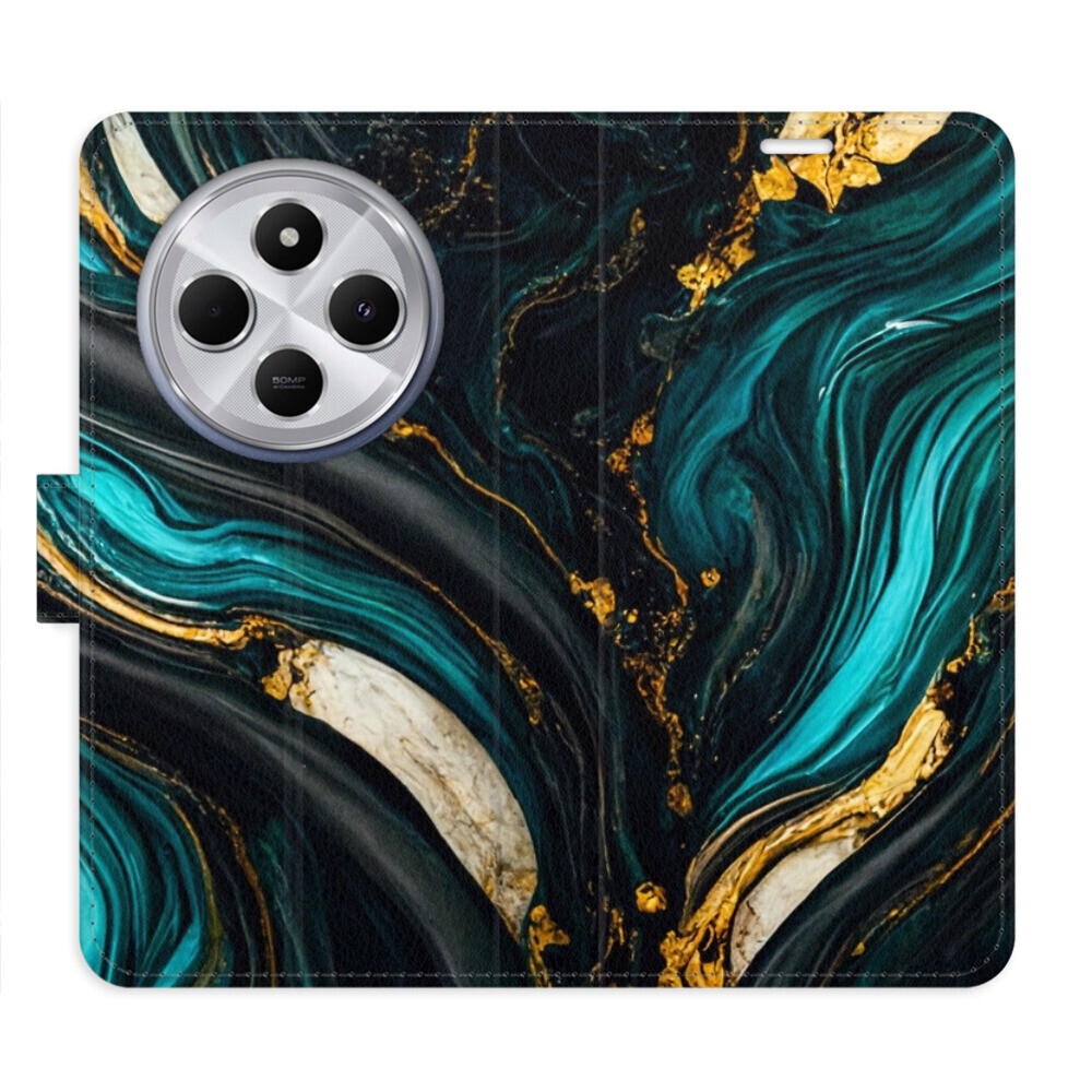 Flipové puzdro iSaprio - Dark Paint - Xiaomi Redmi 14C / Poco C75