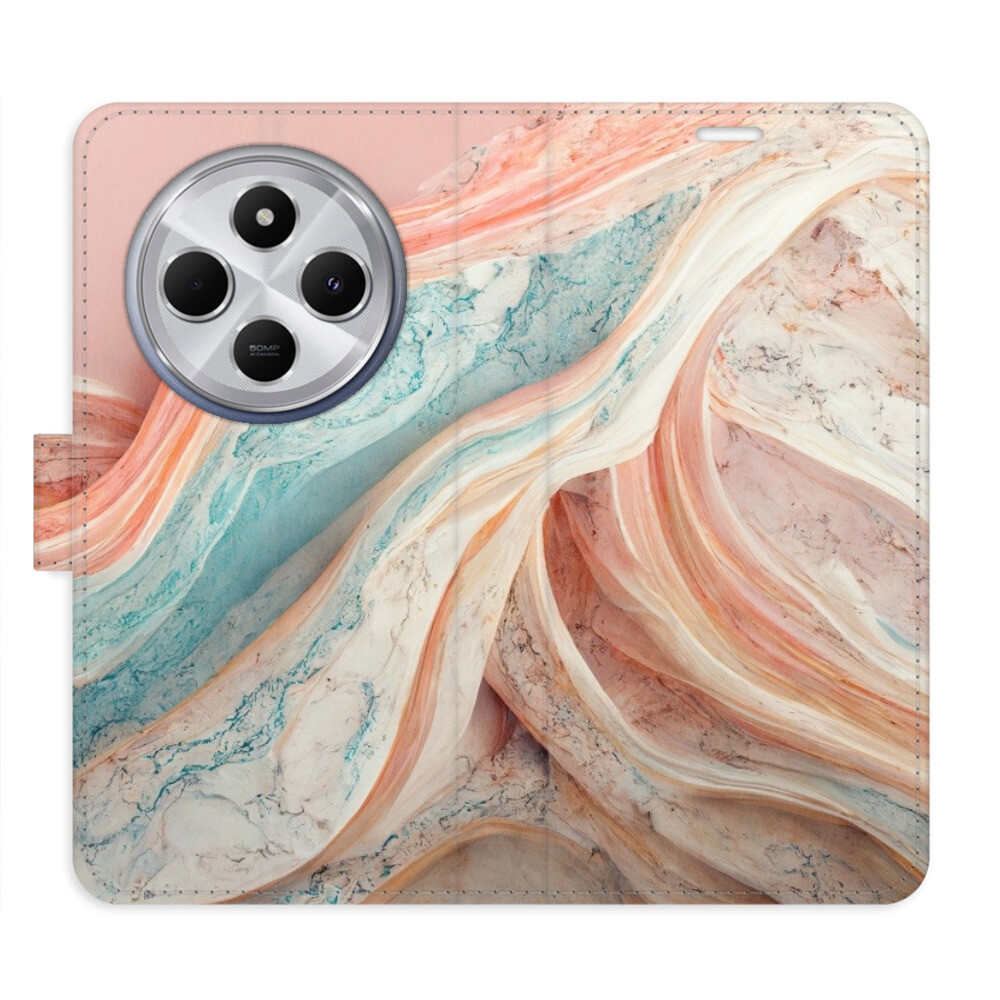 Flipové puzdro iSaprio - Colour Marble - Xiaomi Redmi 14C / Poco C75