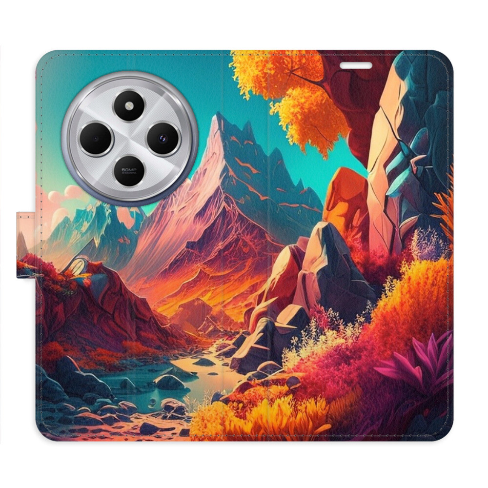 Flipové puzdro iSaprio - Colorful Mountains - Xiaomi Redmi 14C / Poco C75