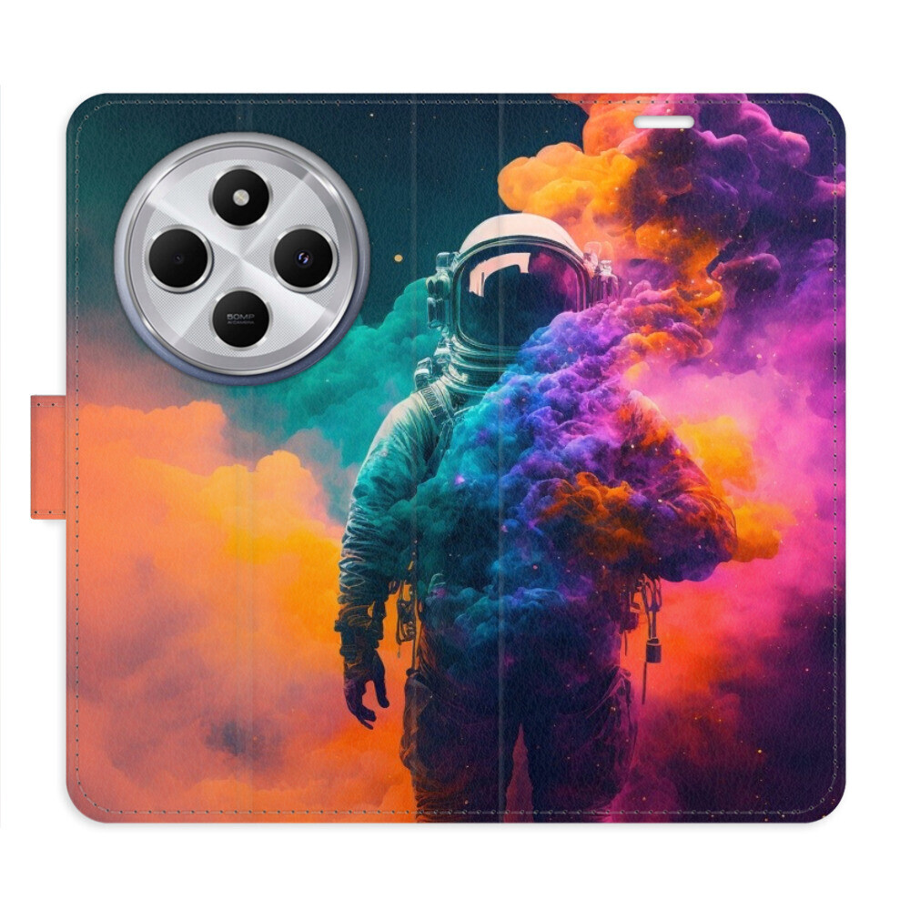 Flipové puzdro iSaprio - Astronaut in Colours 02 - Xiaomi Redmi 14C / Poco C75