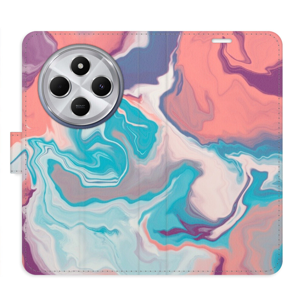 Flipové puzdro iSaprio - Abstract Paint 06 - Xiaomi Redmi 14C / Poco C75