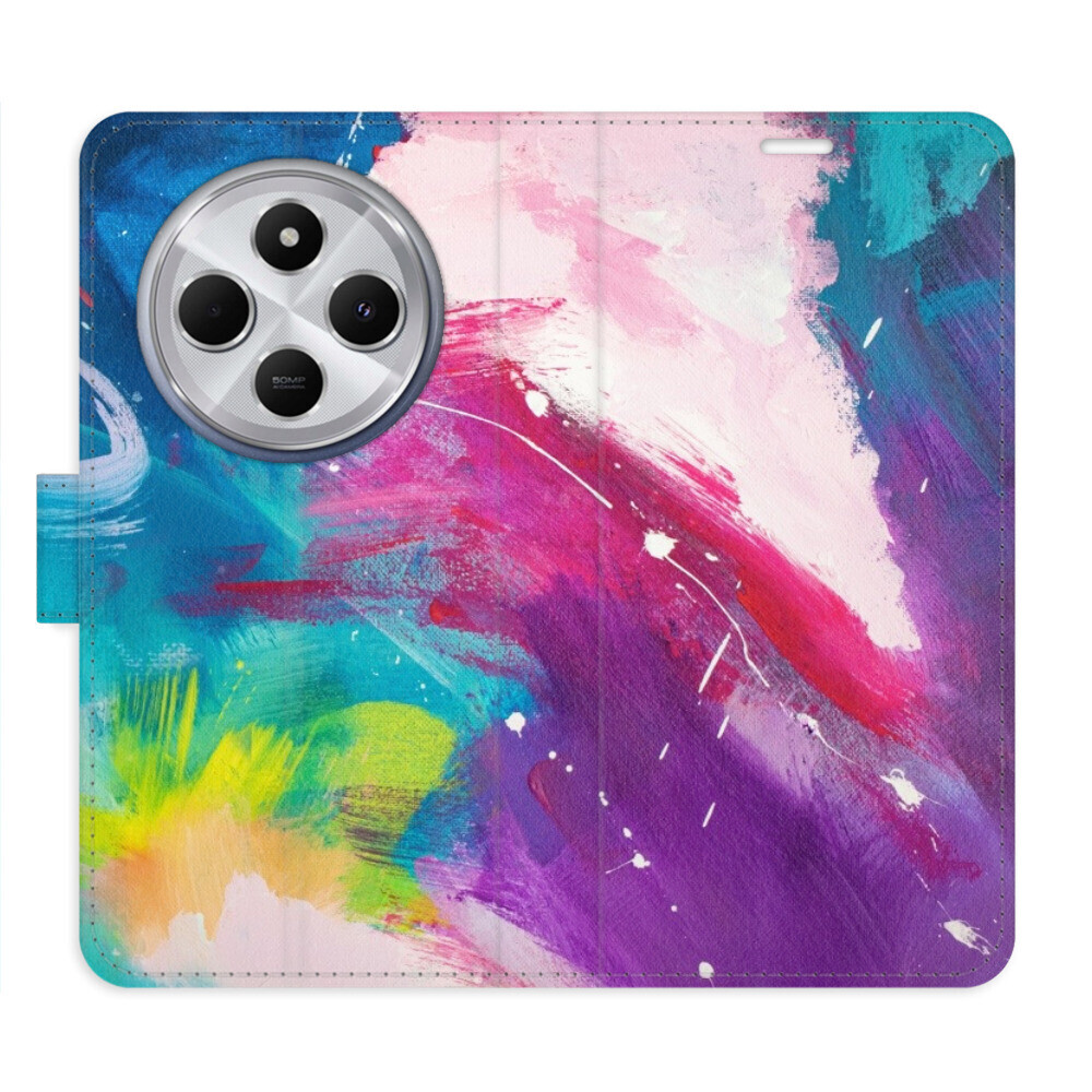 Flipové puzdro iSaprio - Abstract Paint 05 - Xiaomi Redmi 14C / Poco C75