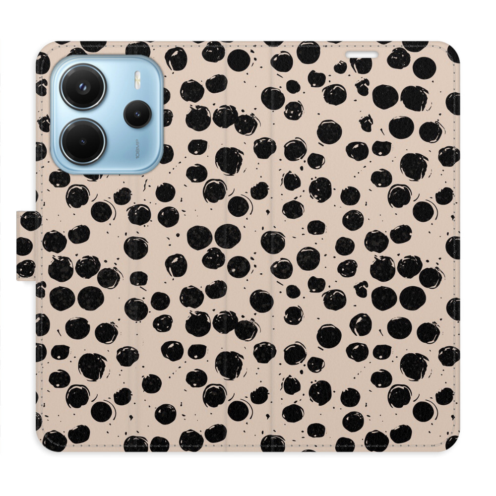 Flipové puzdro iSaprio - Dotted 02 - Xiaomi Redmi Note 14