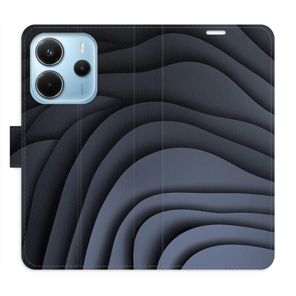 Flipové puzdro iSaprio - Dark Waves - Xiaomi Redmi Note 14