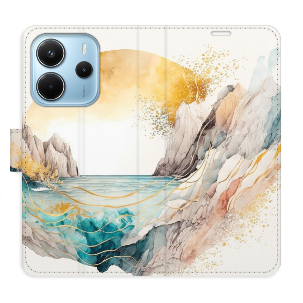 Flipové puzdro iSaprio - Winter in the Mountains - Xiaomi Redmi Note 14