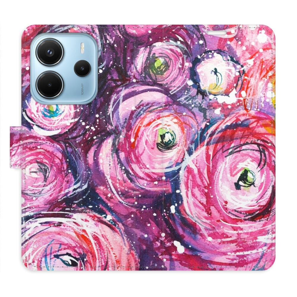 Flipové puzdro iSaprio - Retro Paint 02 - Xiaomi Redmi Note 14