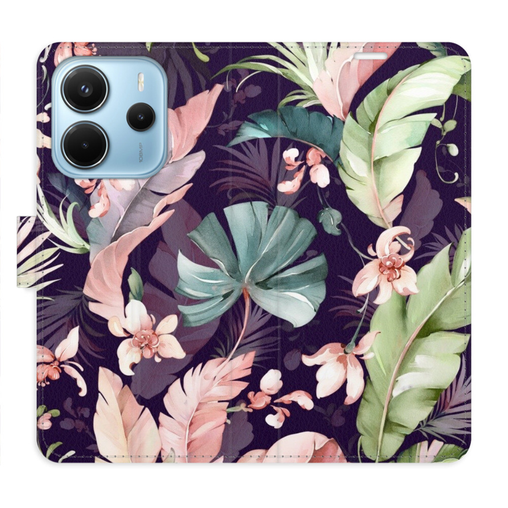 Flipové puzdro iSaprio - Flower Pattern 08 - Xiaomi Redmi Note 14