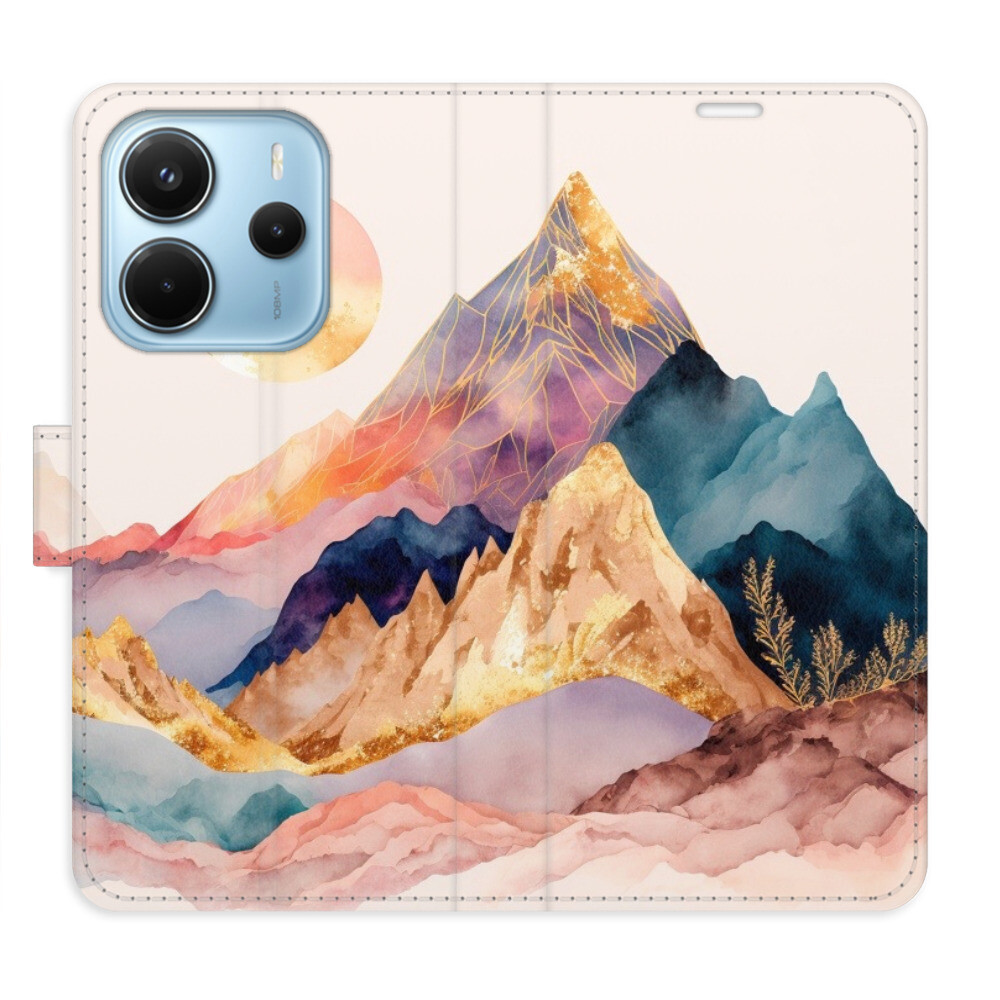 Flipové puzdro iSaprio - Beautiful Mountains - Xiaomi Redmi Note 14