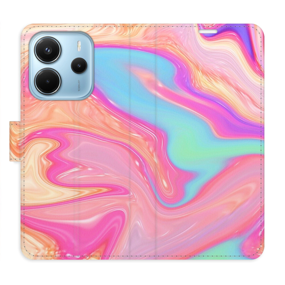 Flipové puzdro iSaprio - Abstract Paint 07 - Xiaomi Redmi Note 14