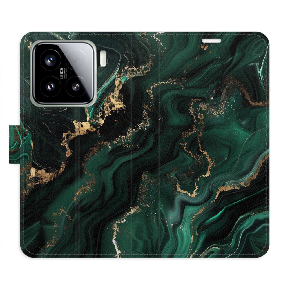 Flipové puzdro iSaprio - Emerald 02 - Xiaomi 15