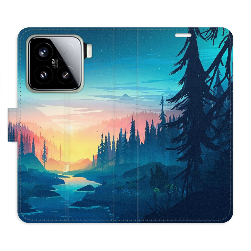 Flipové puzdro iSaprio - Magical Landscape - Xiaomi 15