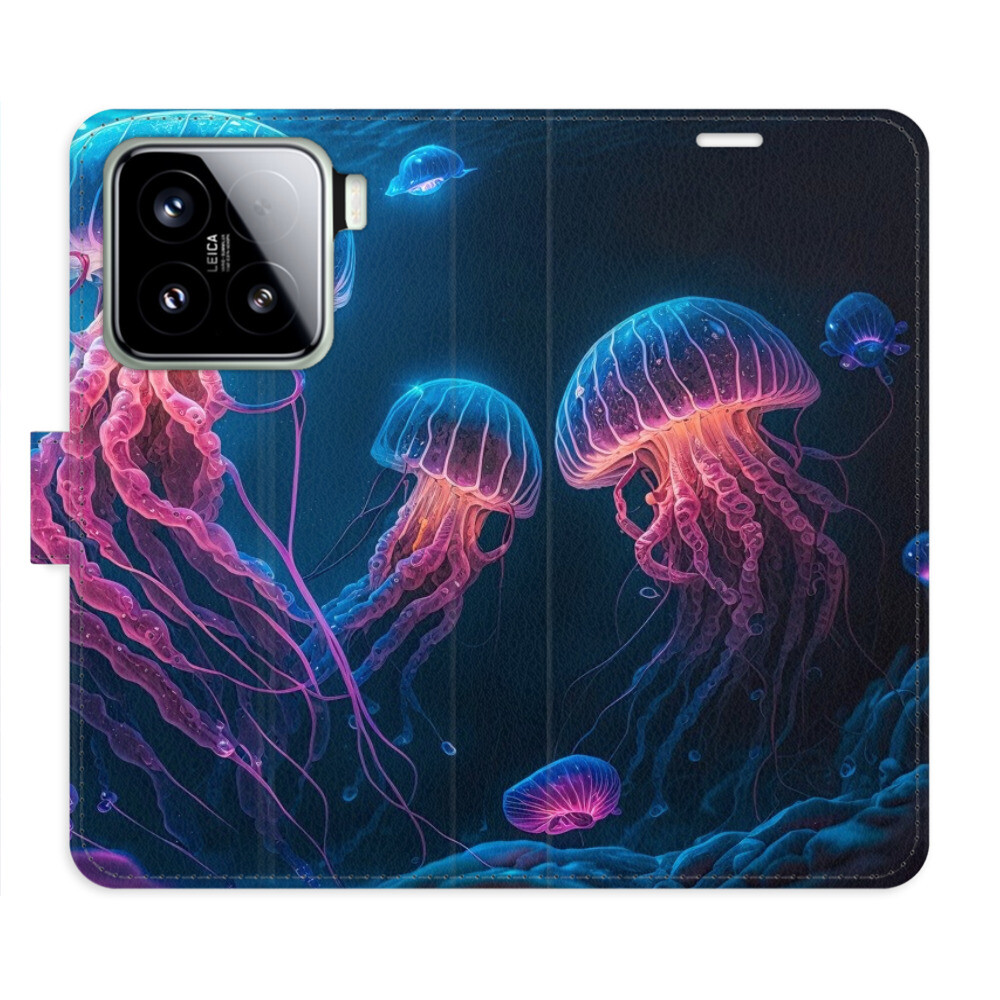 Flipové puzdro iSaprio - Jellyfish - Xiaomi 15