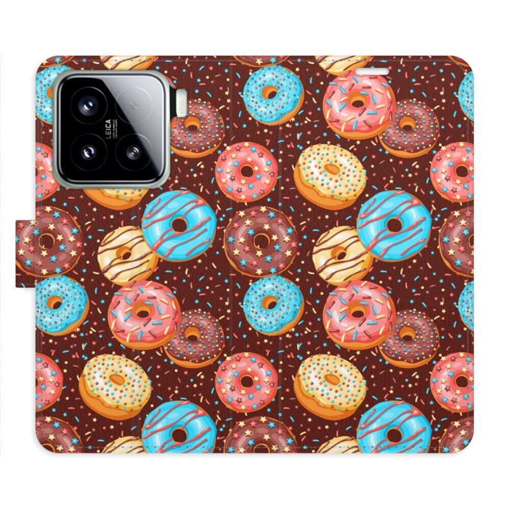Flipové puzdro iSaprio - Donuts Pattern - Xiaomi 15