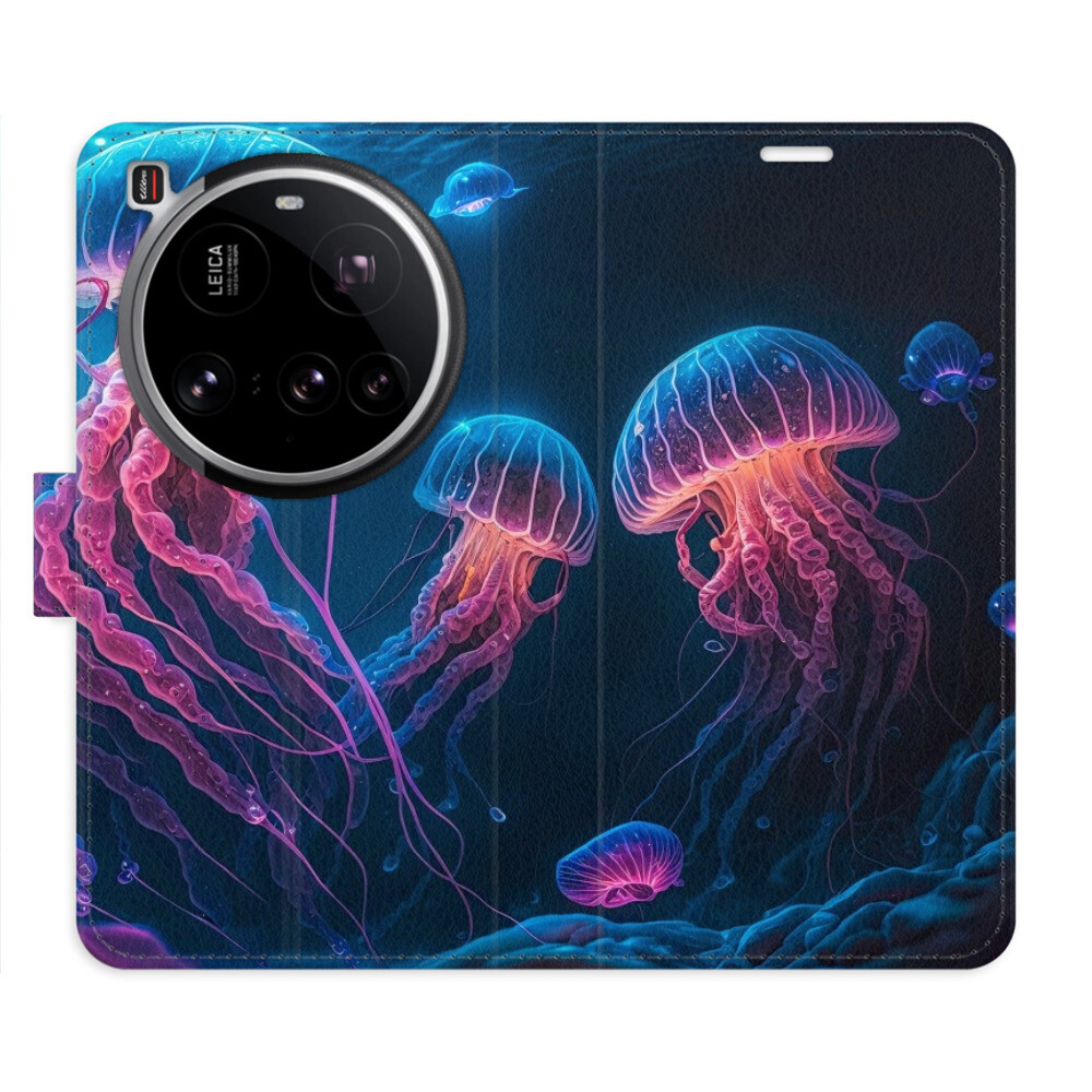 Flipové puzdro iSaprio - Jellyfish - Xiaomi 15 Ultra